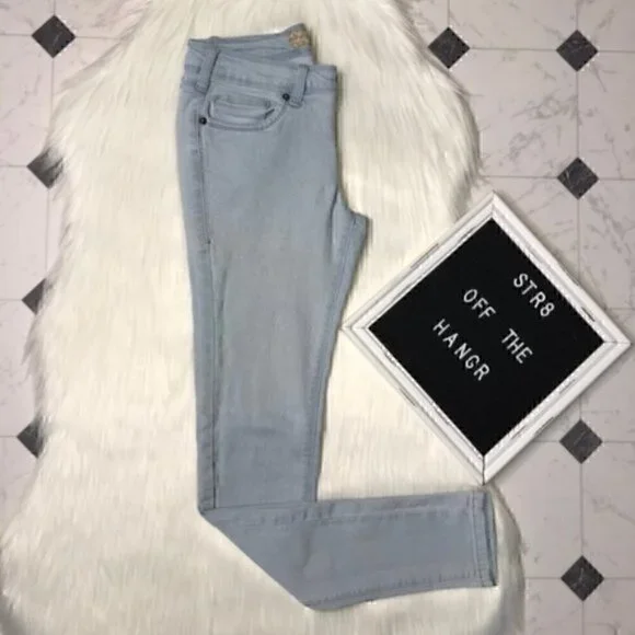 Hybrid & company light wash skinny jeans size 3 - Picture 1 of 4